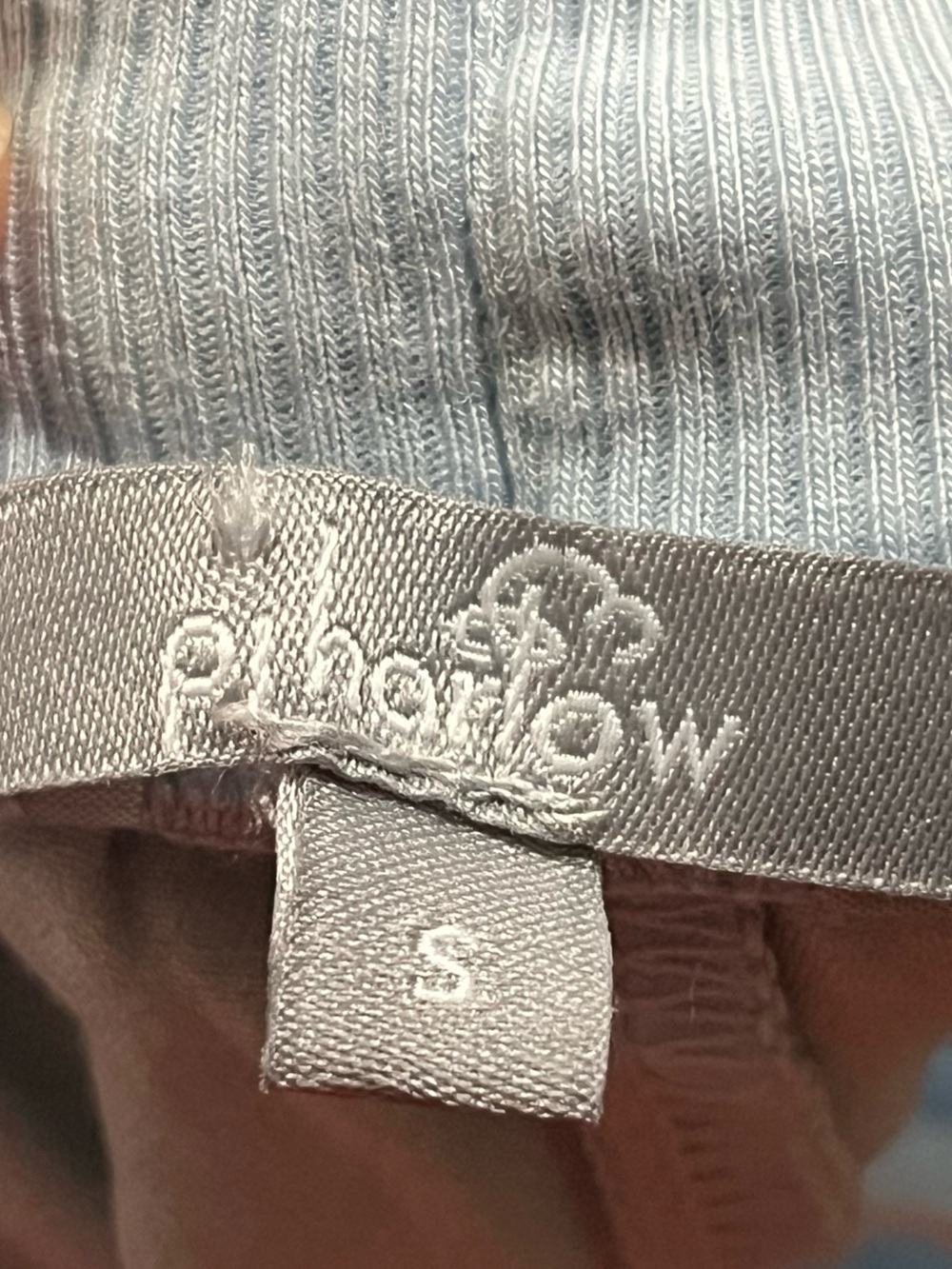 PJ Harlow Jolie Satin Capri Pants | Baby Blue | Small | Flowy Lounge - Picture 6 of 8